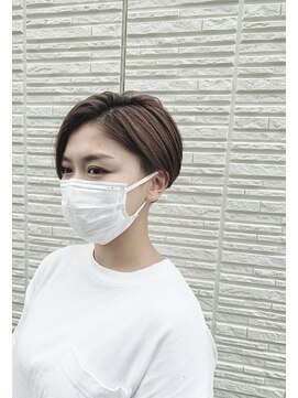 ヘアーメイクガーデン(hair&make garden) ハンサムショート×ツーブロック