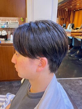 グッドマン バーバーショップ リョクチ(goodman barbar shop RYOKUCHI) メンズカット/メンズセンターパート/メンズパーマ/毛流れパーマ