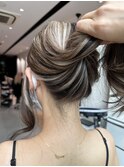 えりあしハイライト　夏のロングヘアの方必見！