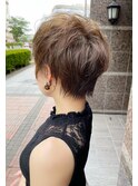 大人ゆるふわマッシュショート☆
