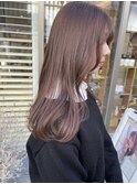 大人ヘア／暗髪カラー／韓国風レイヤー