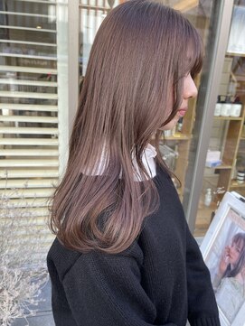 レア 渋谷(Le'a) 大人ヘア/暗髪カラー/韓国風レイヤー