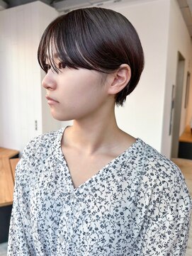 アイティーバイアルバム 藤沢店(IT by ALBUM) アッシュブラックグレージュカラー美髪_ba494091