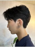 men's hair韓国ダウンパーマサイエンスアクア/髪質改善/韓国ヘア