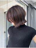 ◎大人外ハネボブ　ショートボブ