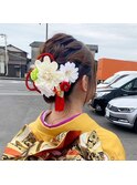 成人式ヘアセット
