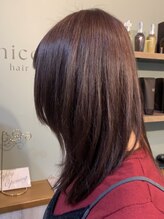 ニコヘアー(nico HAIR)&nbsp;イルミナカラー/久留米/津福本町/髪質改善