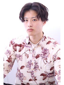 マルシェ(marche) 20代30代40代 センター分け メンズニュアンスパーマ