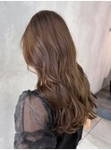 マロンベージュ似合わせカットメルティカラー_ba483541