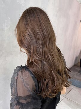 アイティーバイアルバム 八王子店(IT by ALBUM) マロンベージュ似合わせカットメルティカラー_ba483541