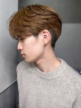 アルバム 渋谷パルコ(ALBUM) 韓国マッシュフェザーショート刈り上げセンターパート_ba538751