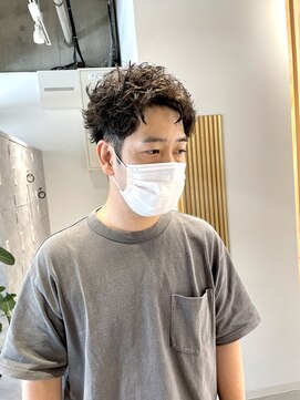 ジーナ 千葉 2nd(Zina) メンズ ベリーショート パーマ