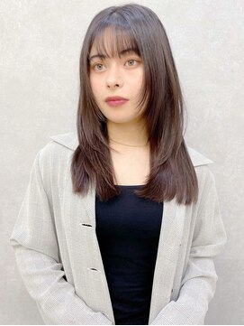 ケーツー エム 京都ラクエ(k-two emu) レイヤーカット*ロングレイヤー*フェイスレイヤー*30代40代50代