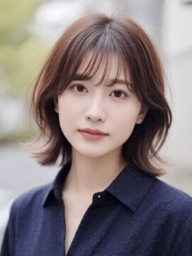 ソルトプラス 天王町店(Salt＋) 肩上ウルフヘア