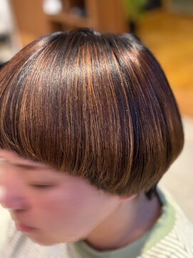 パライソ 南公園店(PARAISO) カラーで楽しむマッシュショート！