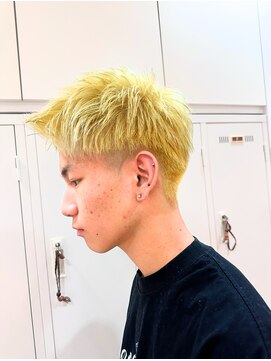 アッシュ 町田駅前通り店(Ash) メンズカット×ハイトーンカラー