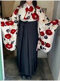 袴着付け　ヘアセット