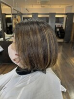 リジェール 高辻店&nbsp;ボブでも軽やか♪ハイライト
