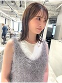 ★20代30代40代U24切りっぱなしミディアム似合わせカット