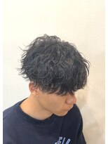 エッジ(EDGE)&nbsp;波巻きツイストスパイラルパーママッシュショートスタイル