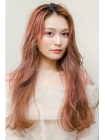 ファイン 美容室 深川店(FINE)&nbsp;透明感抜群♪ダブルカラーブリーチハイトーンピンクブラウン