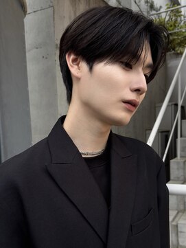 メンズラピス 栄店(Men's Lapis) ナチュラルダウンパーマ毛流れセンターパート