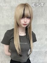 エスト 大阪梅田(EST)&nbsp;レミー100%/53cm☆シールエクステ60枚+カラー