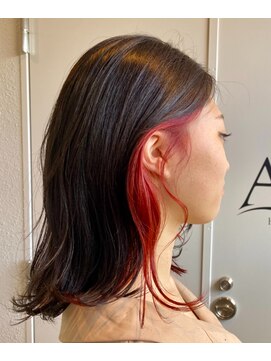ヘアーデザイナーズサロン エイダ 筑紫野店(hair designers salon A.DA) イヤリングカラー