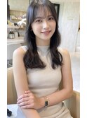 大人綺麗ダークアッシュ似合わせカット