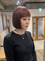 ハウス(HOUSE)&nbsp;ピンクカラーボブ