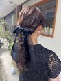 ヘアーラボ ハチ(HAIR LABO HACHI)&nbsp;編みおろしヘアが得意です！是非アレンジはお任せさださい＊