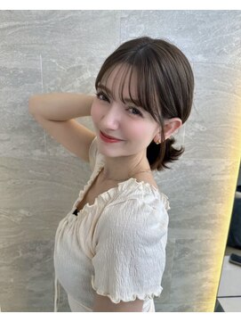 ロンドアヴァントゥス 池袋(Lond aventus) 韓国レイヤー/韓国風/ボブ/髪質改善/黒髪/ブリーチなし〔池袋〕