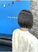 ▼ショートボブ×ストレート