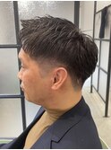 アップバングショート/波巻きツイストスパイラル/松戸駅