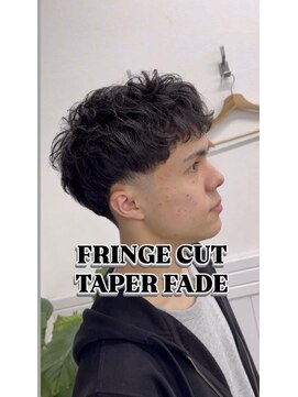 ラフカッターズ 八王子店 テーパーフェード【八王子/理容室/床屋/顔剃り/シェービング】