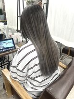 ルーナヘアー(LUNA hair) バレイヤージュグレー