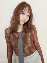 アクシス 栄店(`AXIS)&nbsp;イメチェン/ピンクベージュ/アンブレラカラー/前髪/栄/矢場町