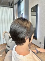 モア ヘアー ラウンジ ハザール 羽沢国大前店(moa hair lounge/ HAZZAR)&nbsp;大人美人ショートボブ
