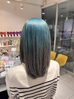 ステラ ヘア デザイン サロン(STELLA hair design salon)&nbsp;ルーツカラー×グラデーションカラー 【由比藤】