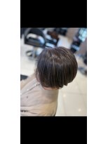 アース 南福島店(HAIR&MAKE EARTH)&nbsp;グレイジュ白髪馴染ませカラー