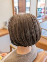 リアン 大森店(Rian)&nbsp;丸みボブ×30代アッシュブラウンカラー