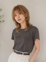 ドット ヘアー(dot.hair) ハイトーンカラー/ウルフカット/ハイトーンベージュ