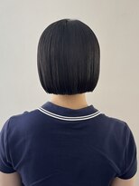 マルソー&nbsp;岡山切りっぱなしボブ髪質改善トリートメント