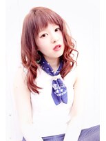 ディー(dee)&nbsp;dee ゆるふわセミディ×グラデーションピンク