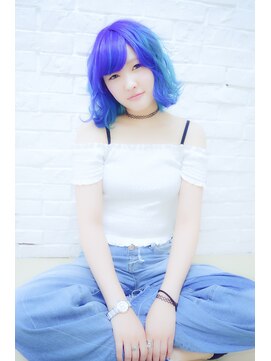 ヘアーエクステンド エフ 渋谷(f) Deep ocean color