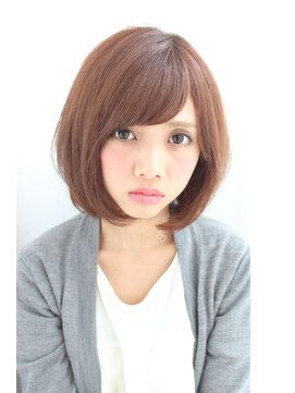 ソース 梅田(SOURCE) ショートボブ(ブラウンベージュ)