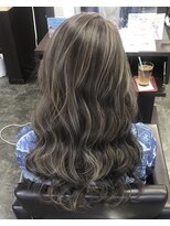 ヒスヘアー クリエイティブスペース(hys hair creative space by lauto)&nbsp;ヌーディーハイライトグレージュ