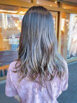モリオフロムロンドン 原宿本店(morio from London) 【morio原宿】グレージュ ×  バレイヤージュカラー