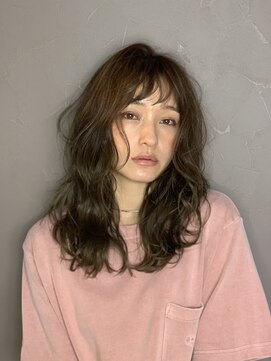 ブラウヘアアンドケア(care) 大人かわいいセミロング