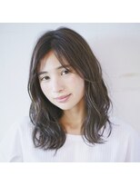 アピッシュココ(apish coco)&nbsp;ゆるふわコテ巻き風パーマ